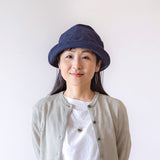 ドレープハット：軽くて被り心地のいい帽子　型紙　初心者 子供サイズ PDFダウンロードも 商用利用可