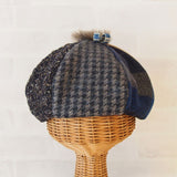 Berets (six fabric pieces) : PDF Download Hat Sewing Pattern easy Beginner kawaii