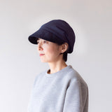 【つばが2タイプ】グランキャスケット ：小顔効果大であわせやすい 帽子型紙 初心者 簡単 商用利用可