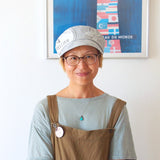 マリンキャスケット：カジュアルでおしゃれなキャスケット　コンパクト  帽子型紙　商用利用可