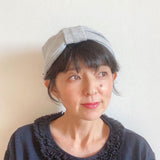 リボンボンネ：髪のお悩みをかわいくカバー・　帽子みたいなヘアーバンド　簡単 初心者 PDFダウンロードも 商用利用可
