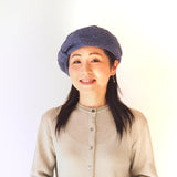 2WAＹベレー：シンプル＆リボン風ベレー帽：2タイプ作れる 2枚ハギ 帽子型紙　初心者 簡単 動画付きやPDFダウンロードも 子供サイズ 商用利用可